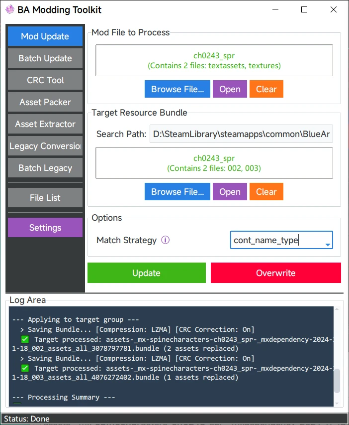 BA-Modding-Toolkit 界面截图