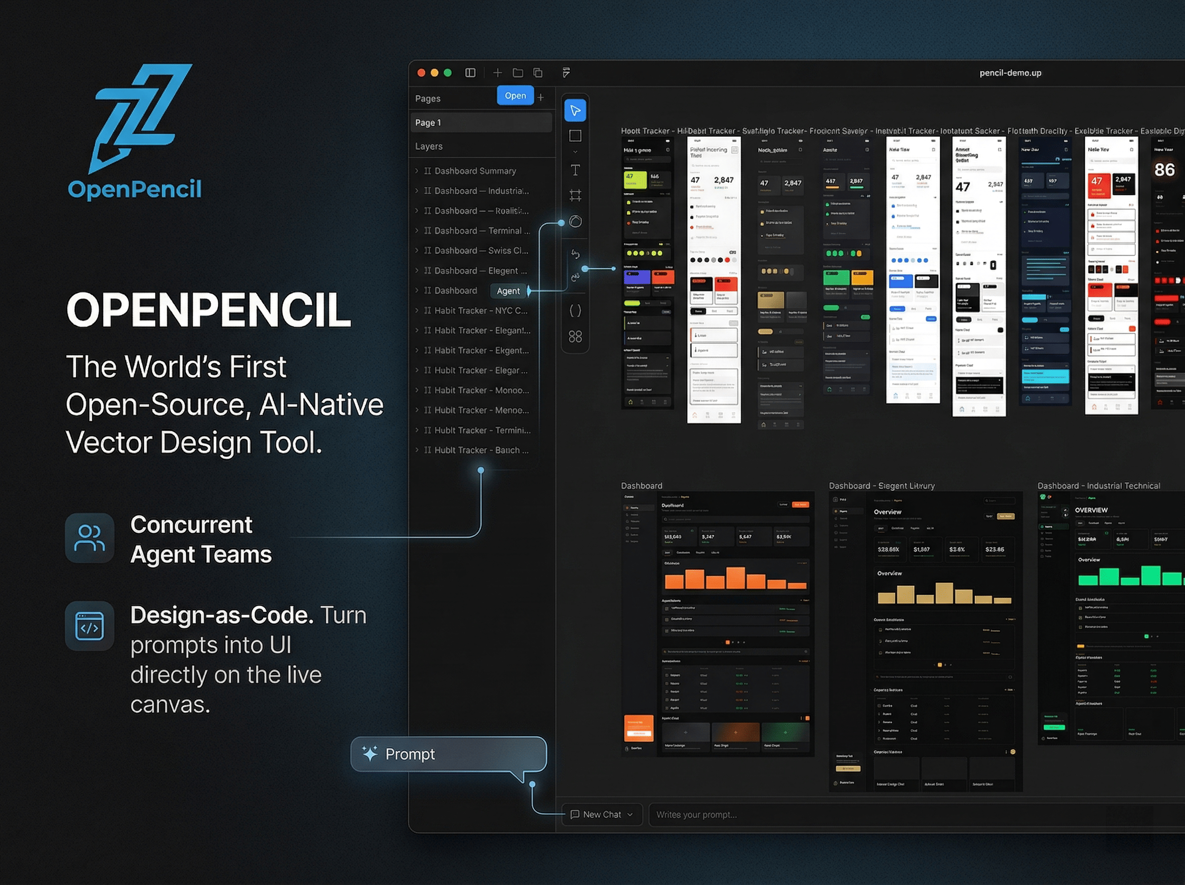 openpencil 界面截图