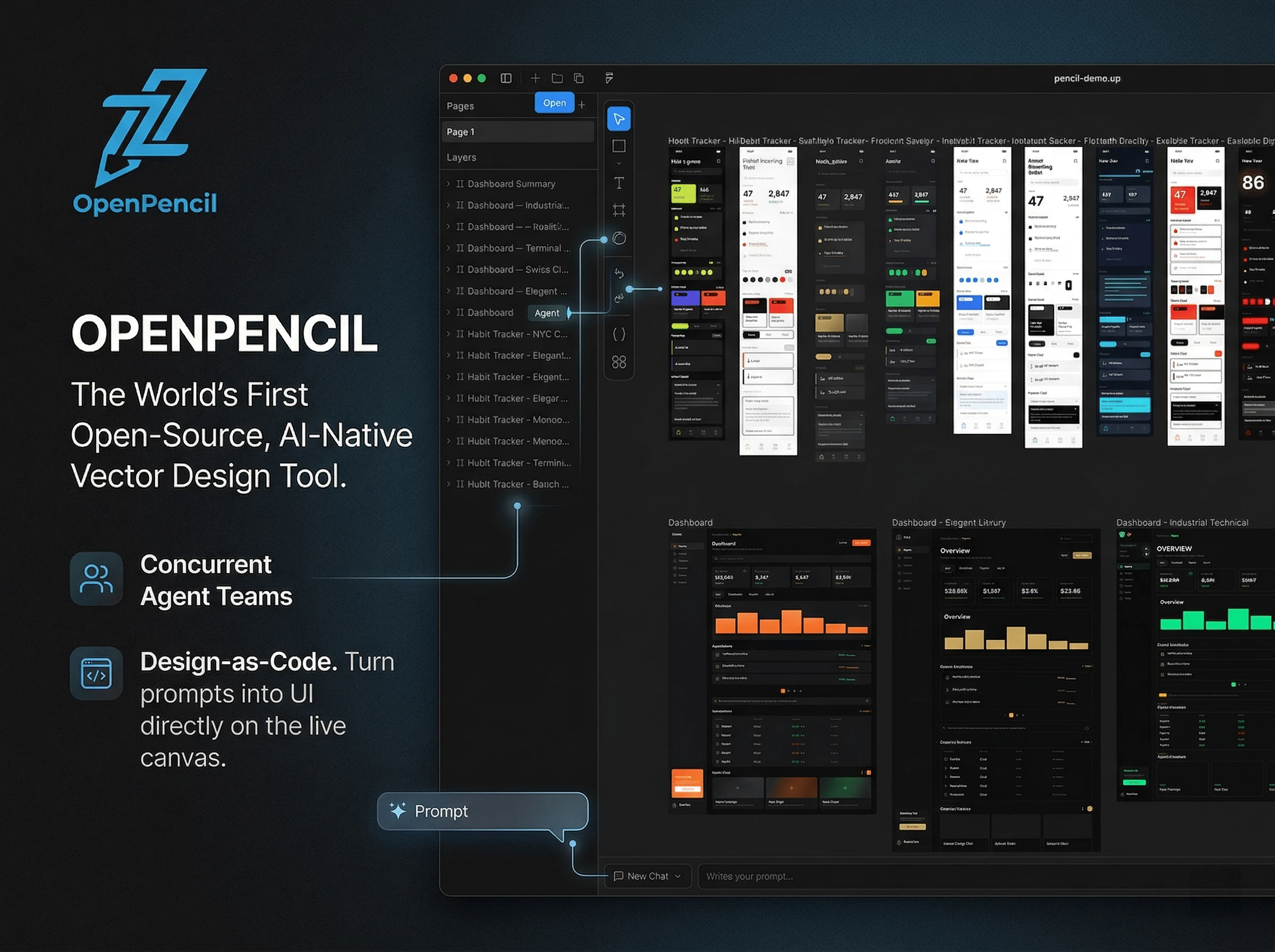 openpencil 界面截图