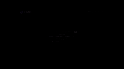 ezytdl 界面截图