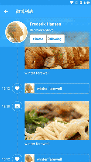 SmartRefreshLayout 界面截图