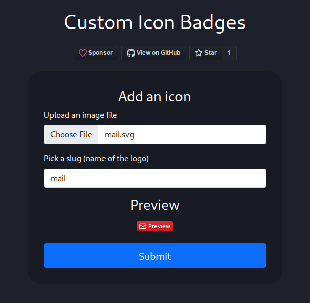 custom-icon-badges 主界面