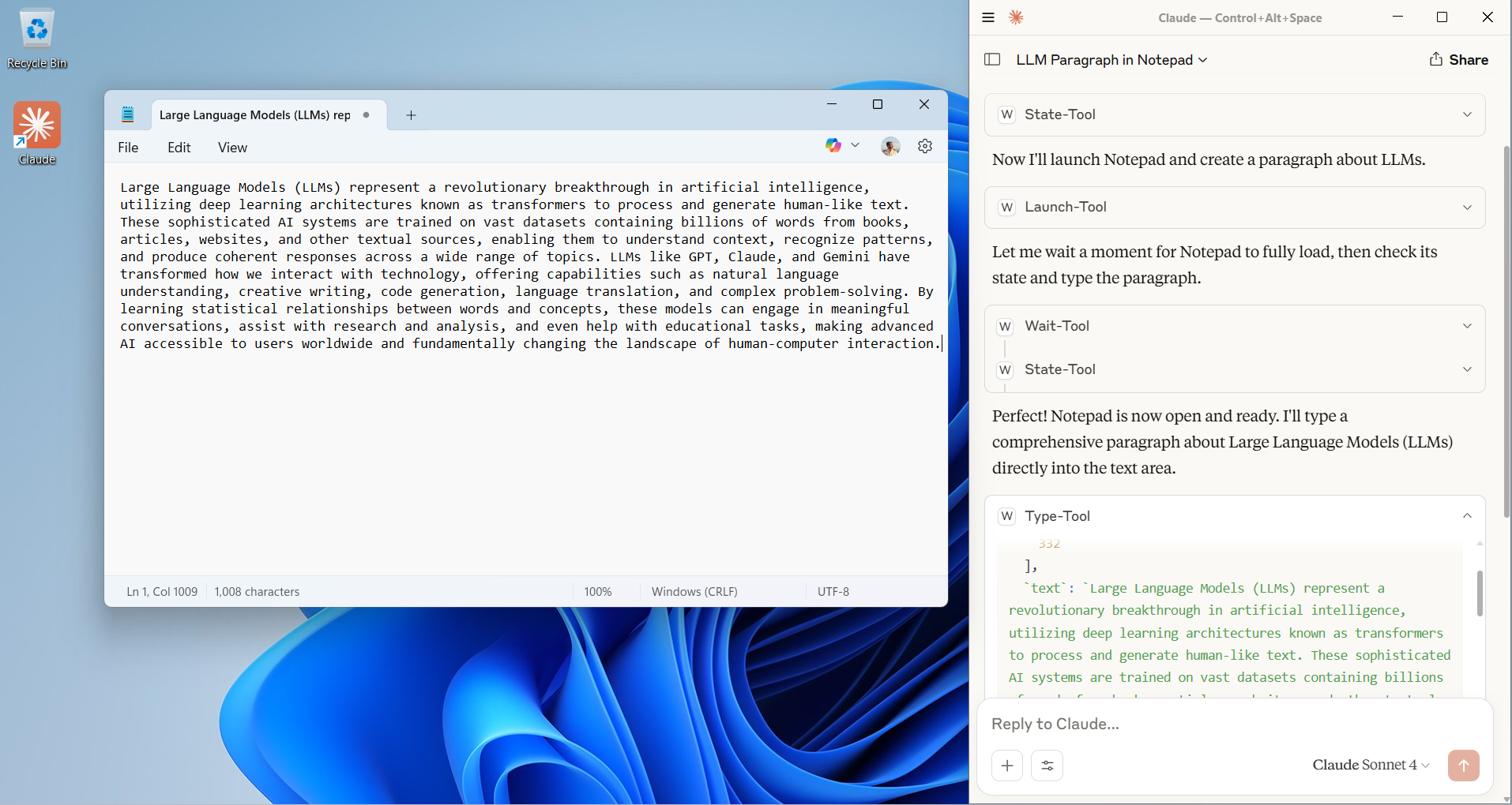 Windows-MCP.Net 主界面