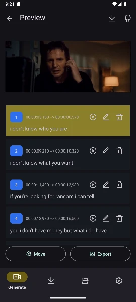 auto-subtitle-generator 界面截图