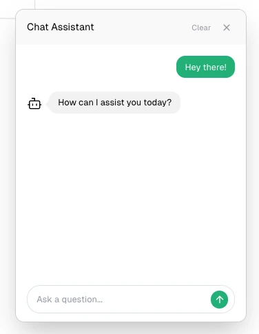 rag-chat-component 界面截图