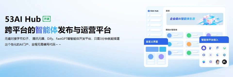 53AIHub 界面截图