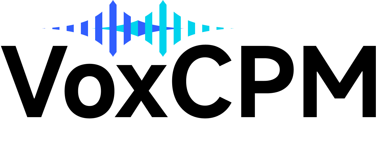 VoxCPM 主界面