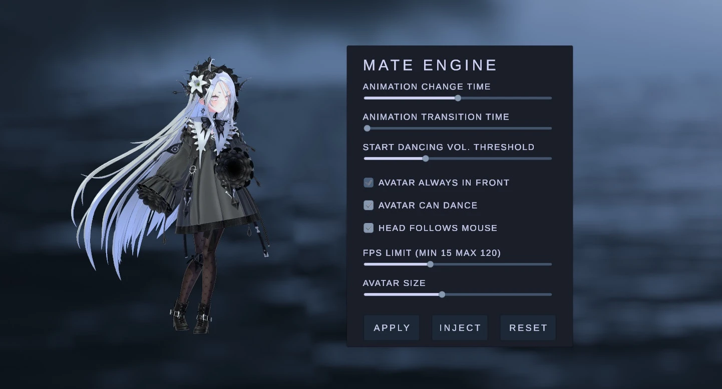 Mate-Engine 主界面