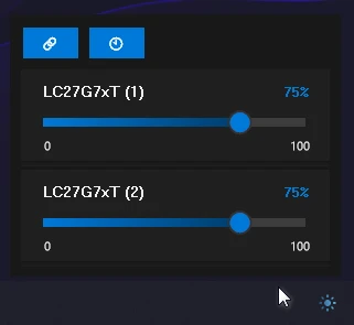 MonitorUtils-Control-your-Monitor-brightness-easyly- 主界面