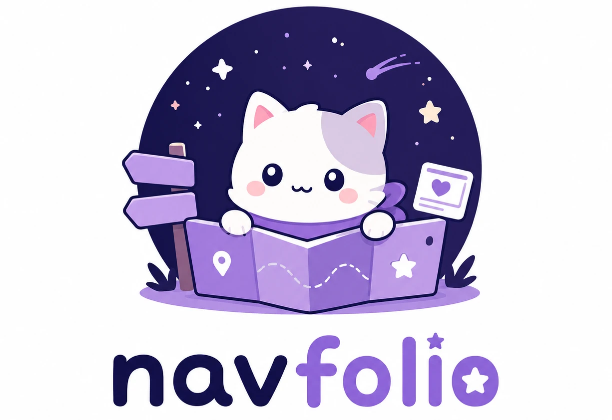 astro-navfolio 主界面