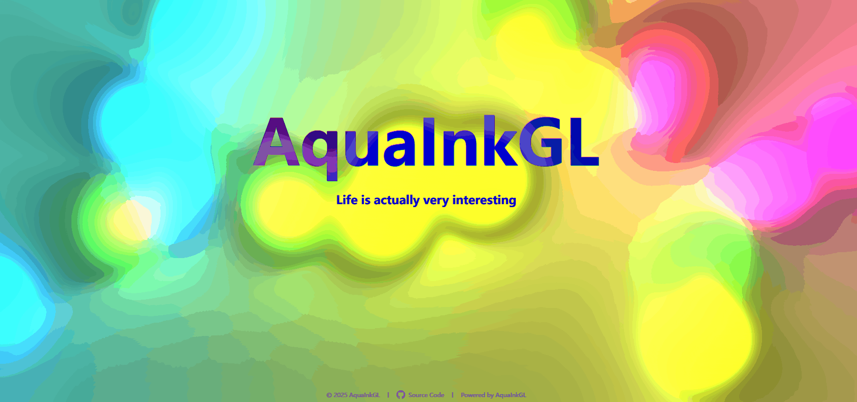 AquaInkGL 界面截图