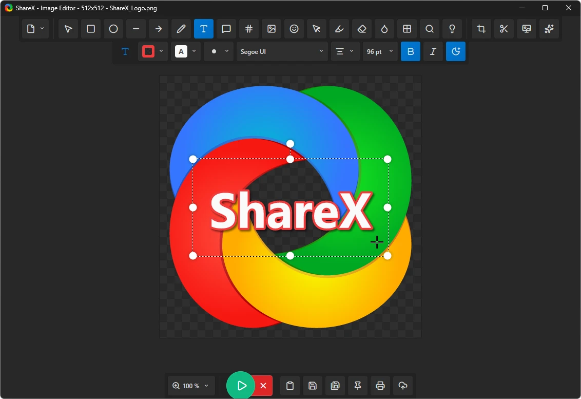 ShareX 界面截图