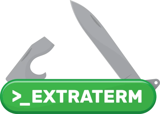 extraterm 主界面