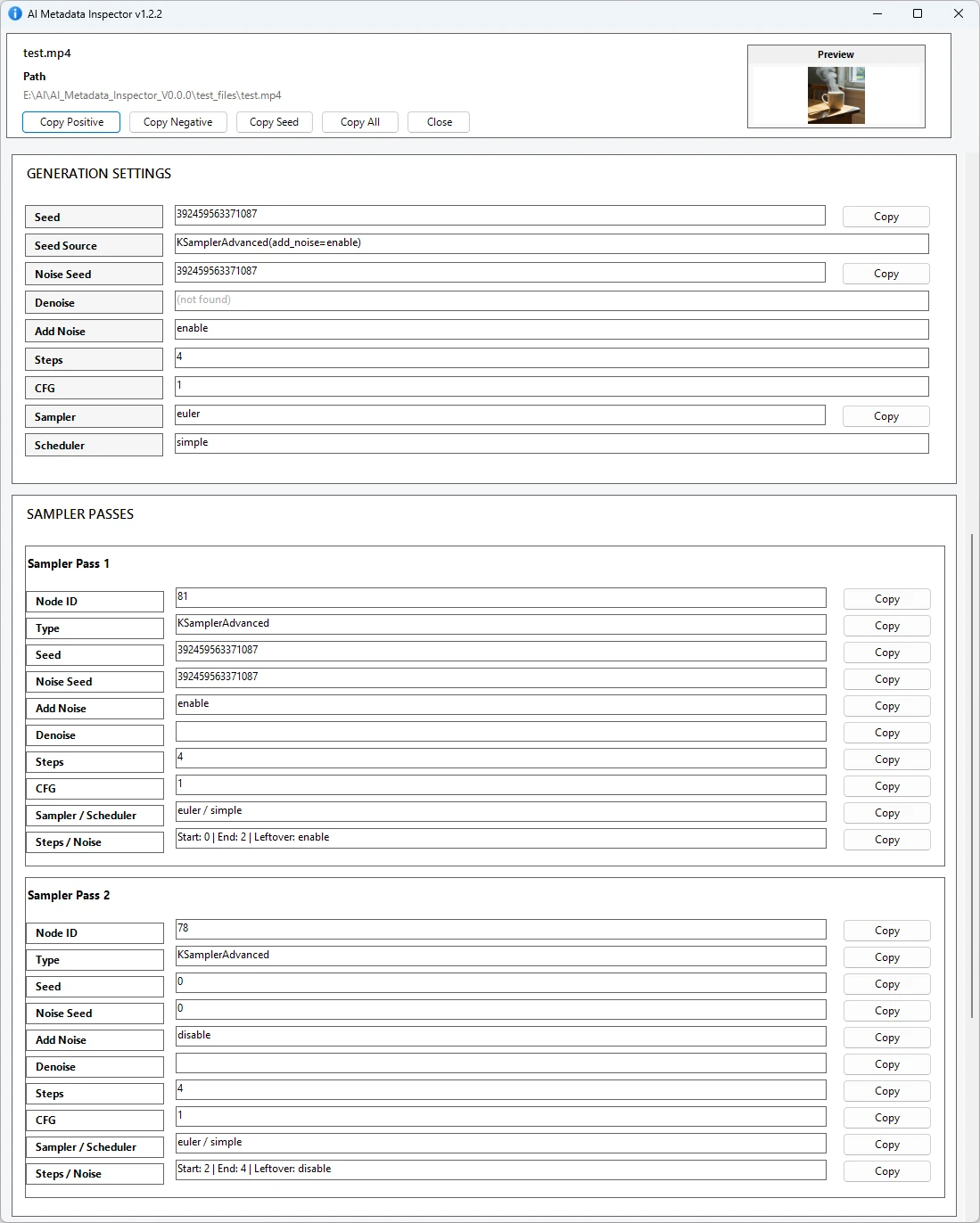 AI-Metadata-Inspector 界面截图