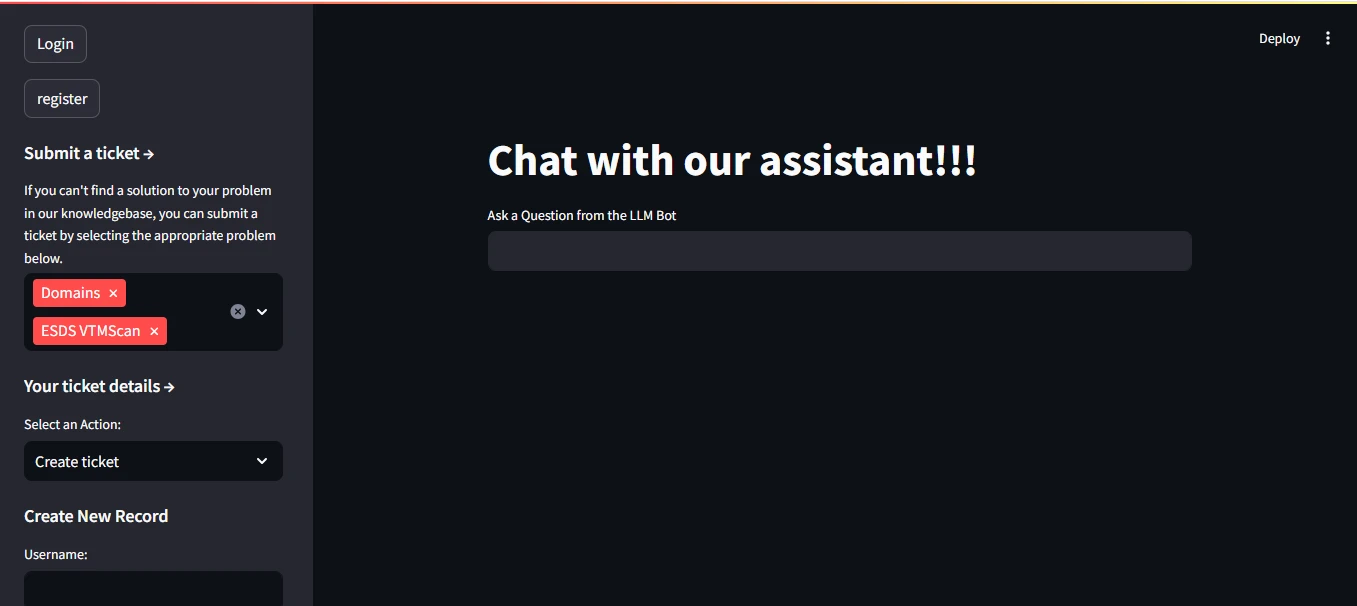 AI-Voice-and-LLM-Powered-HelpDesk-Platform 界面截图