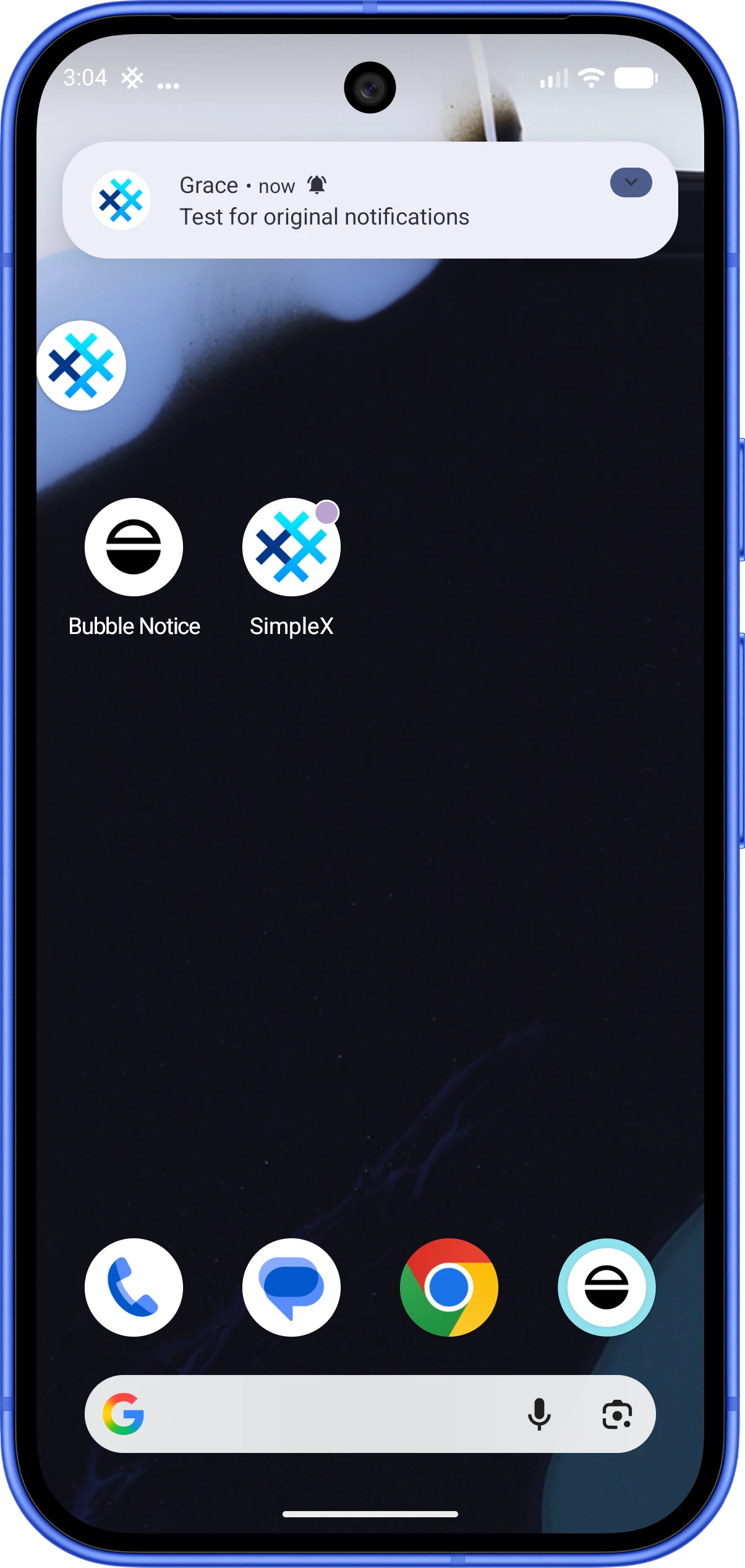 bubble-notice-android 主界面