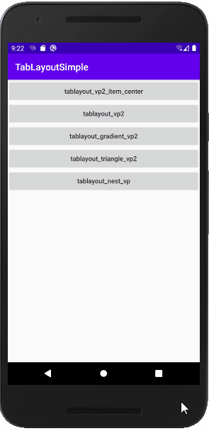 TabLayoutNiubility 主界面