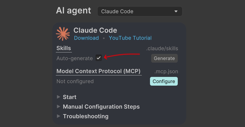 Unity-MCP 界面截图