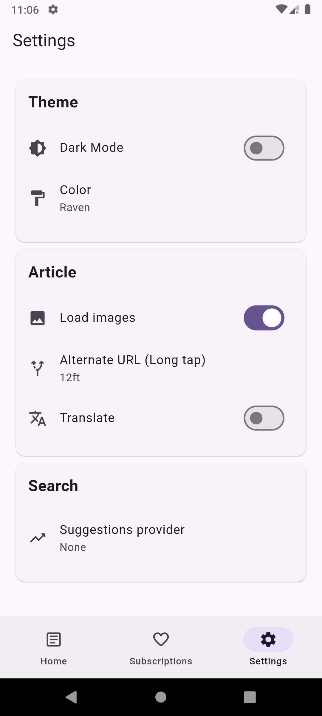 raven 界面截图