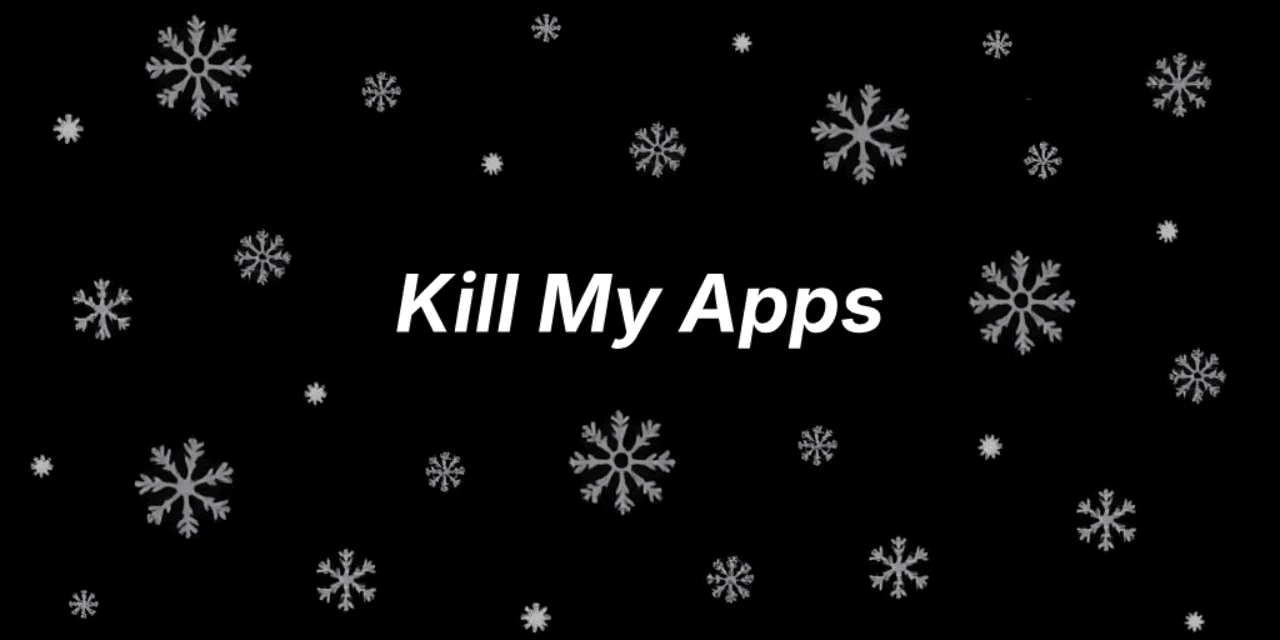 KillMyApps 主界面