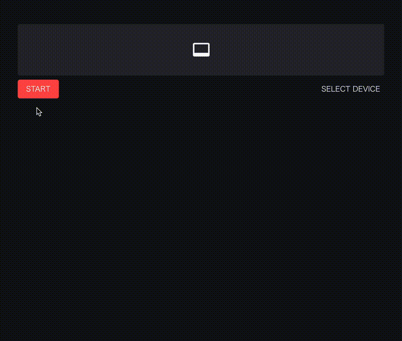streamlit-webrtc 主界面