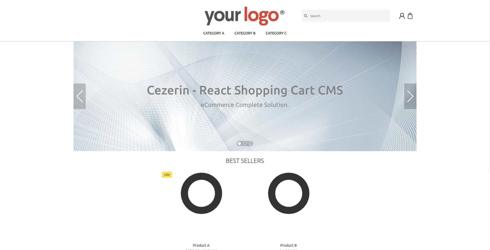 Cezerin2 界面截图