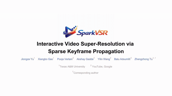 SparkVSR 界面截图