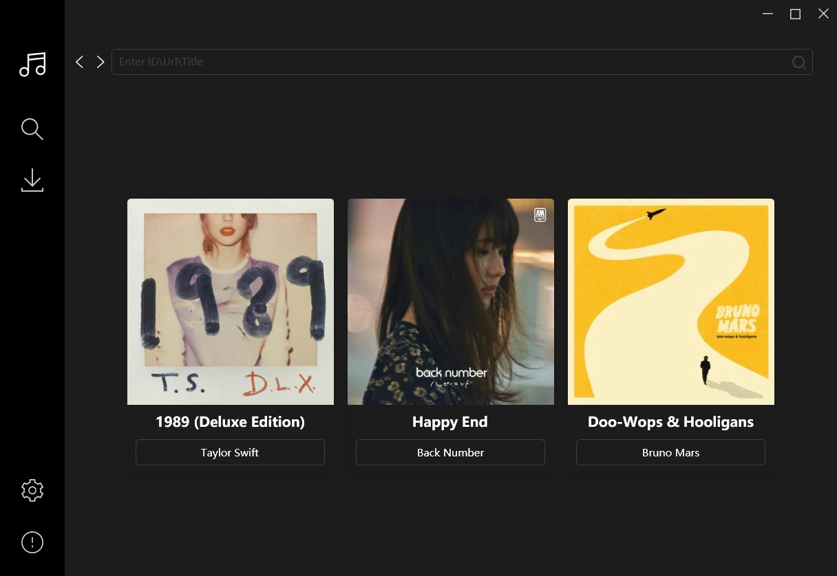 Tidal-Media-Downloader-PRO 主界面