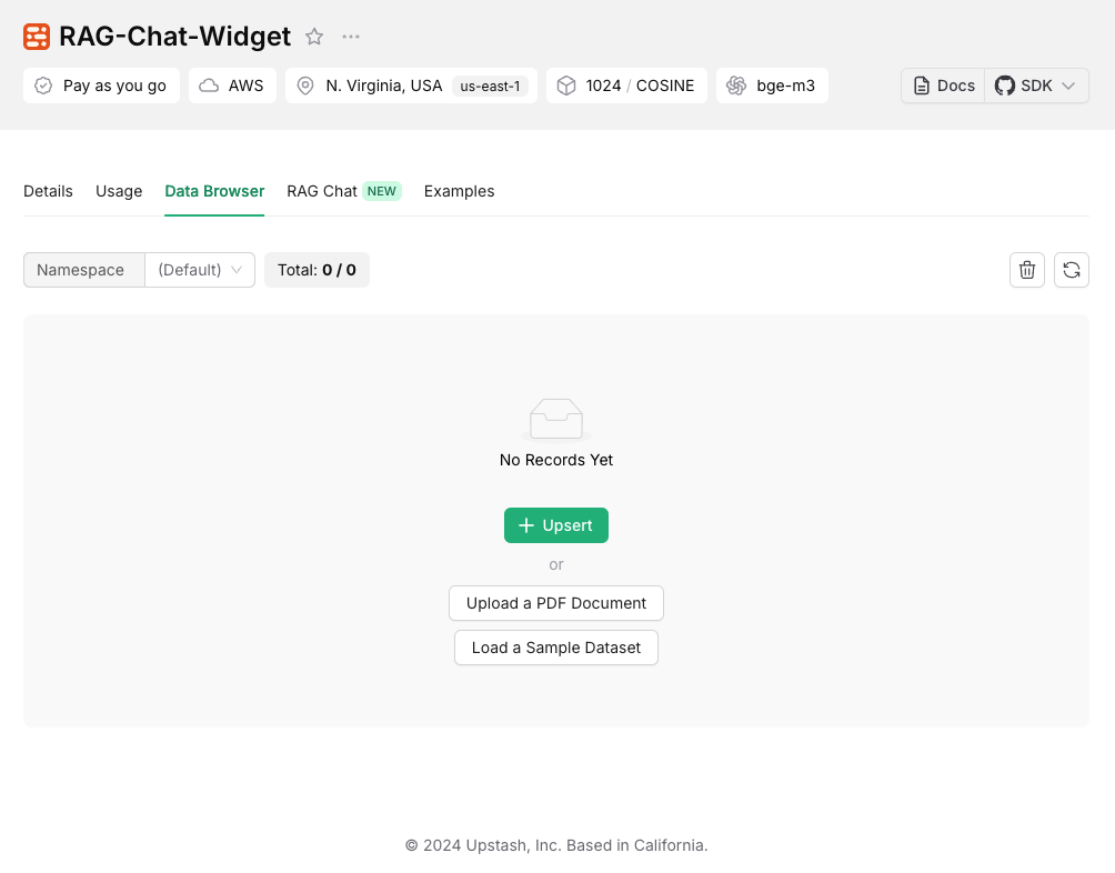rag-chat-component 界面截图