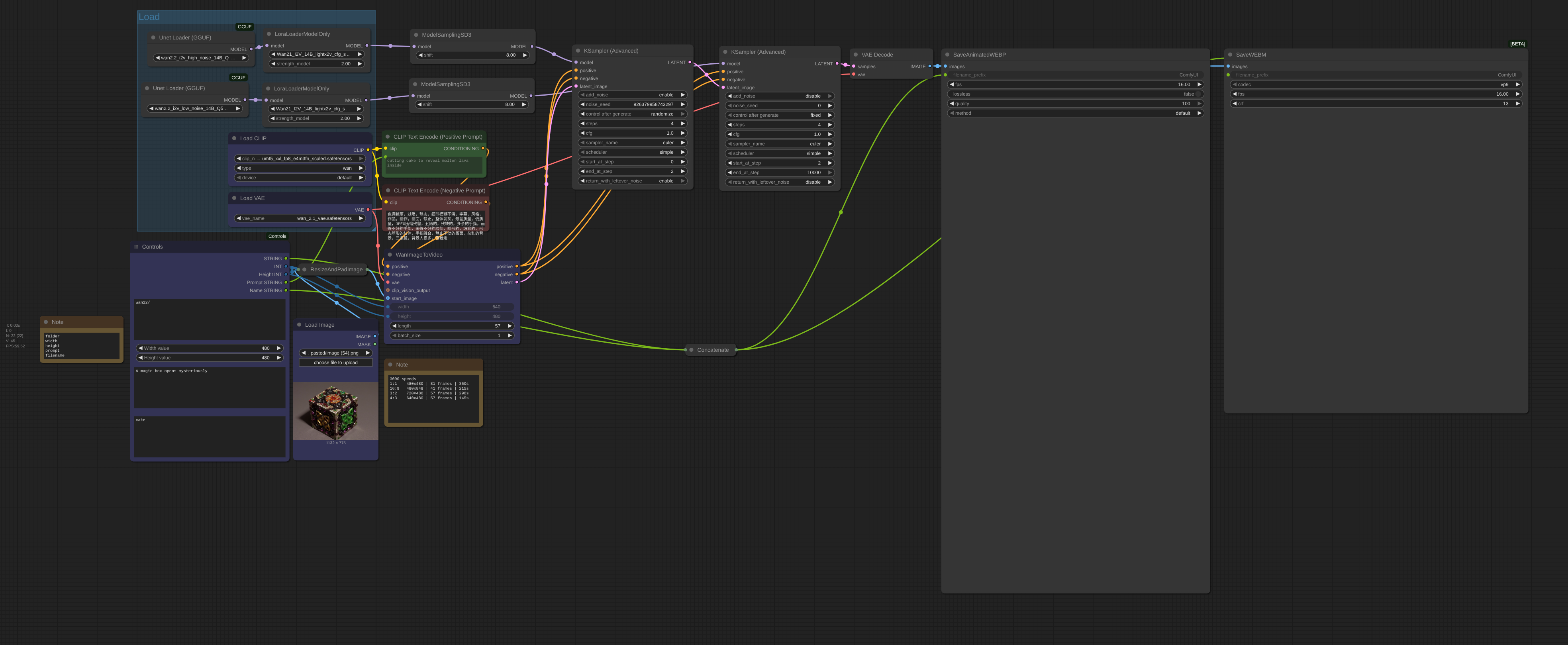 Basic_ComfyUI_Workflows 主界面