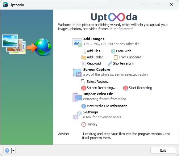 uptooda 主界面