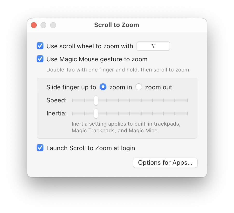 ScrollToZoom 界面截图