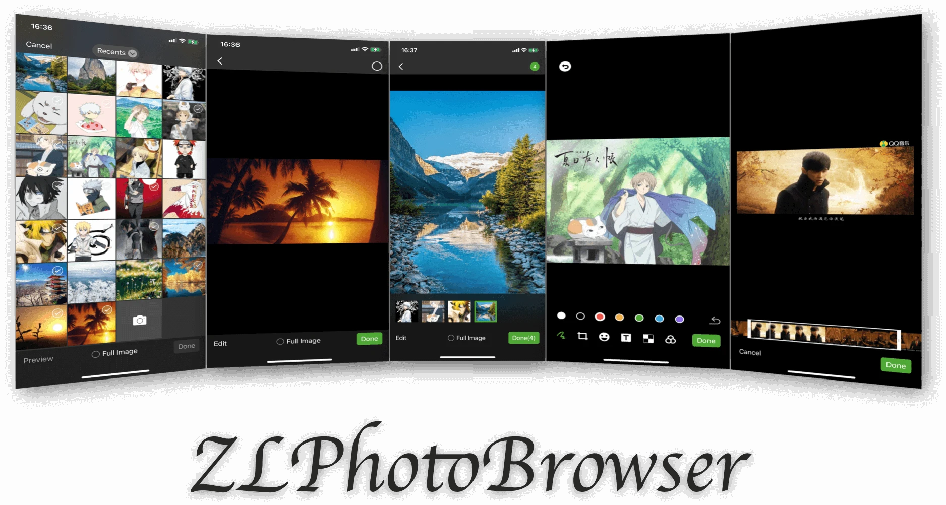 ZLPhotoBrowser 主界面