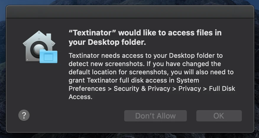 textinator 界面截图