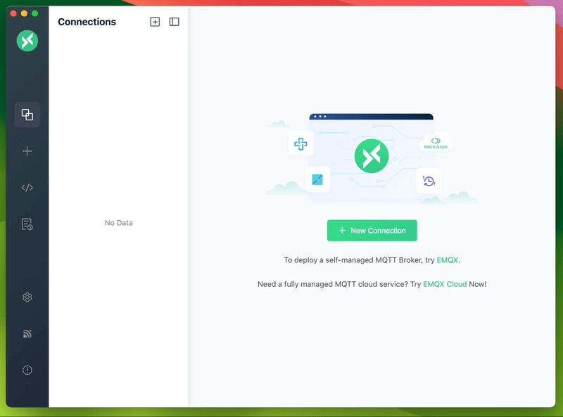 MQTTX 界面截图