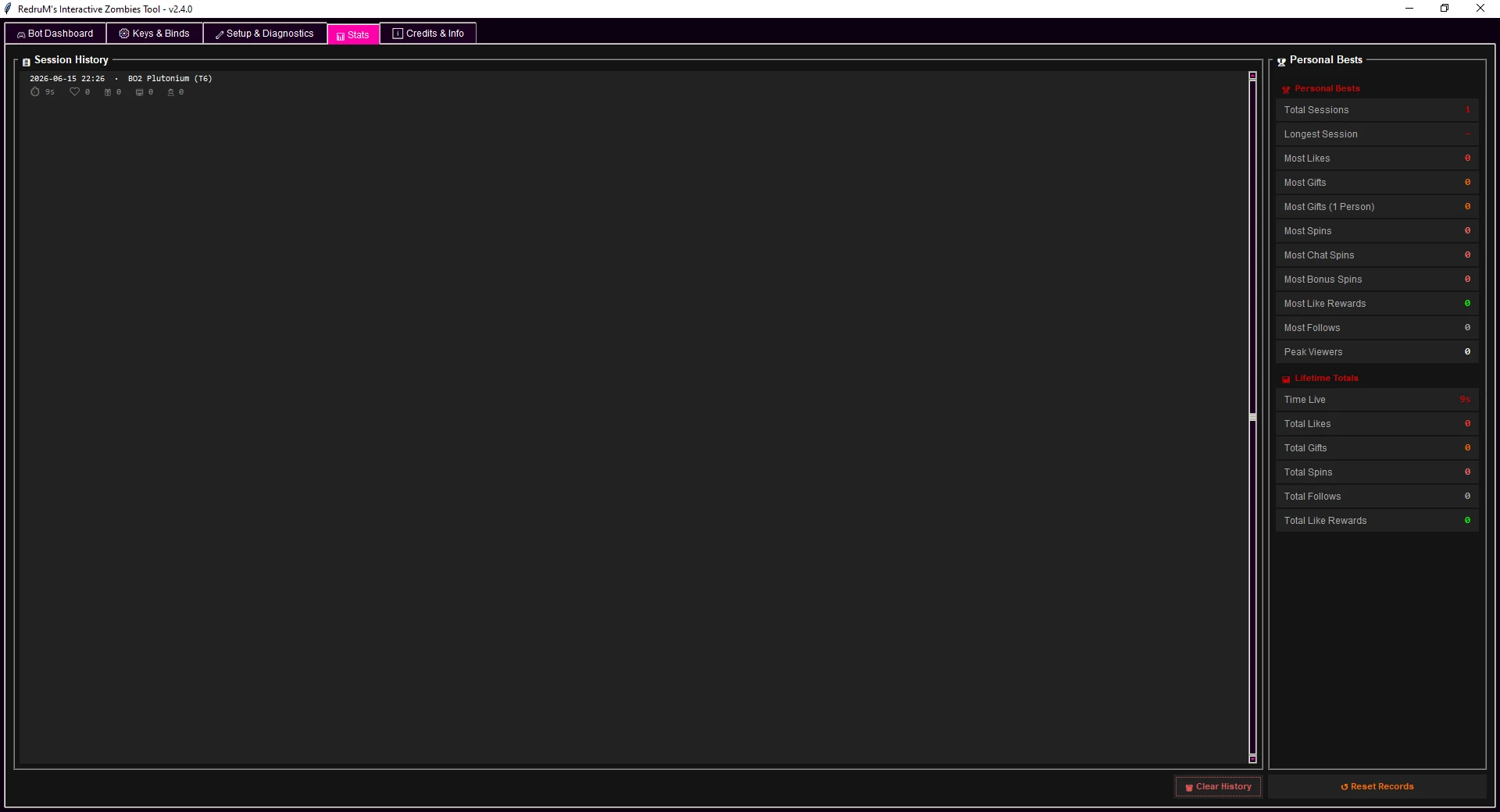RedruMs_Interactive_Zombies_Tool 界面截图