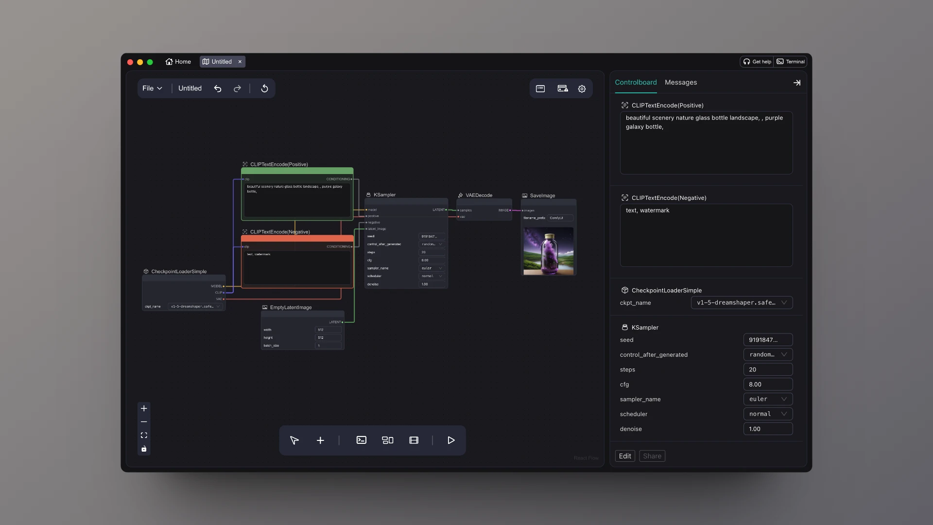 comflowyspace 界面截图