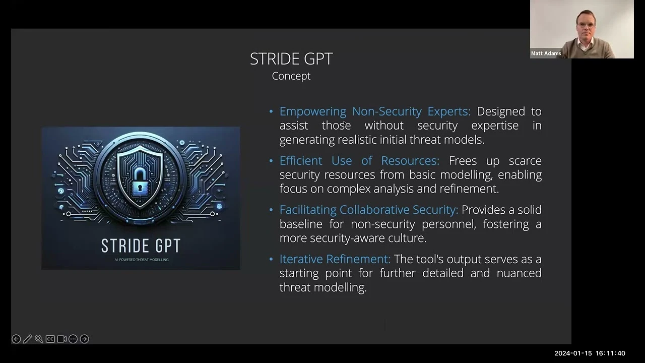 stride-gpt 主界面