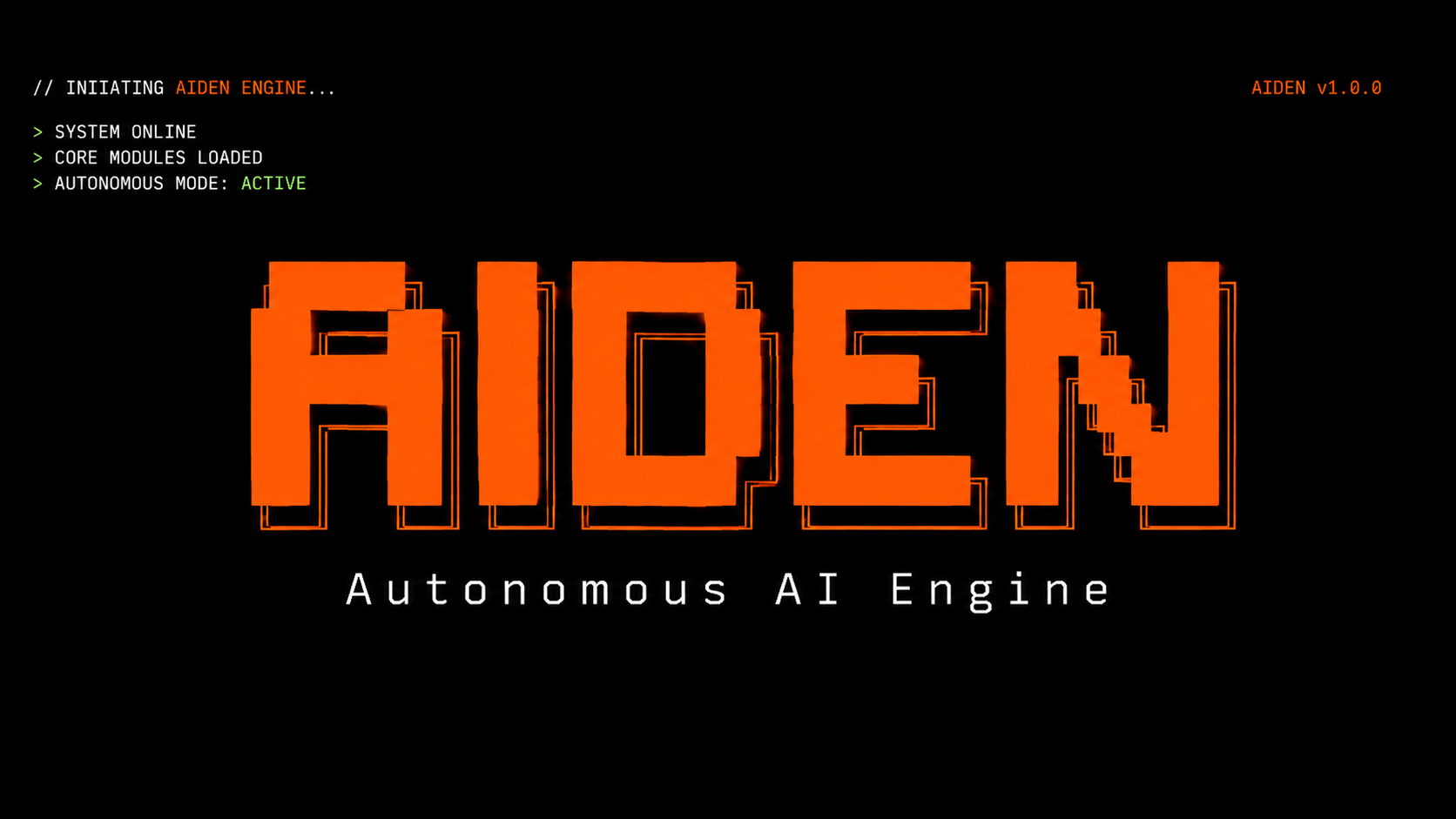 aiden 主界面