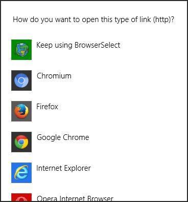 BrowserSelect 界面截图