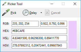 PickerTool 界面截图