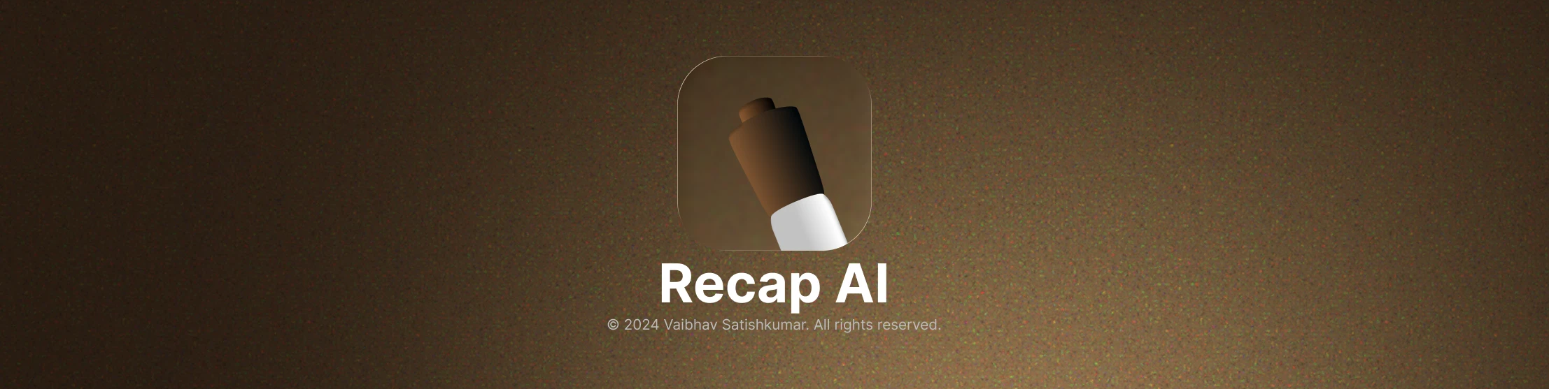 Recap 主界面