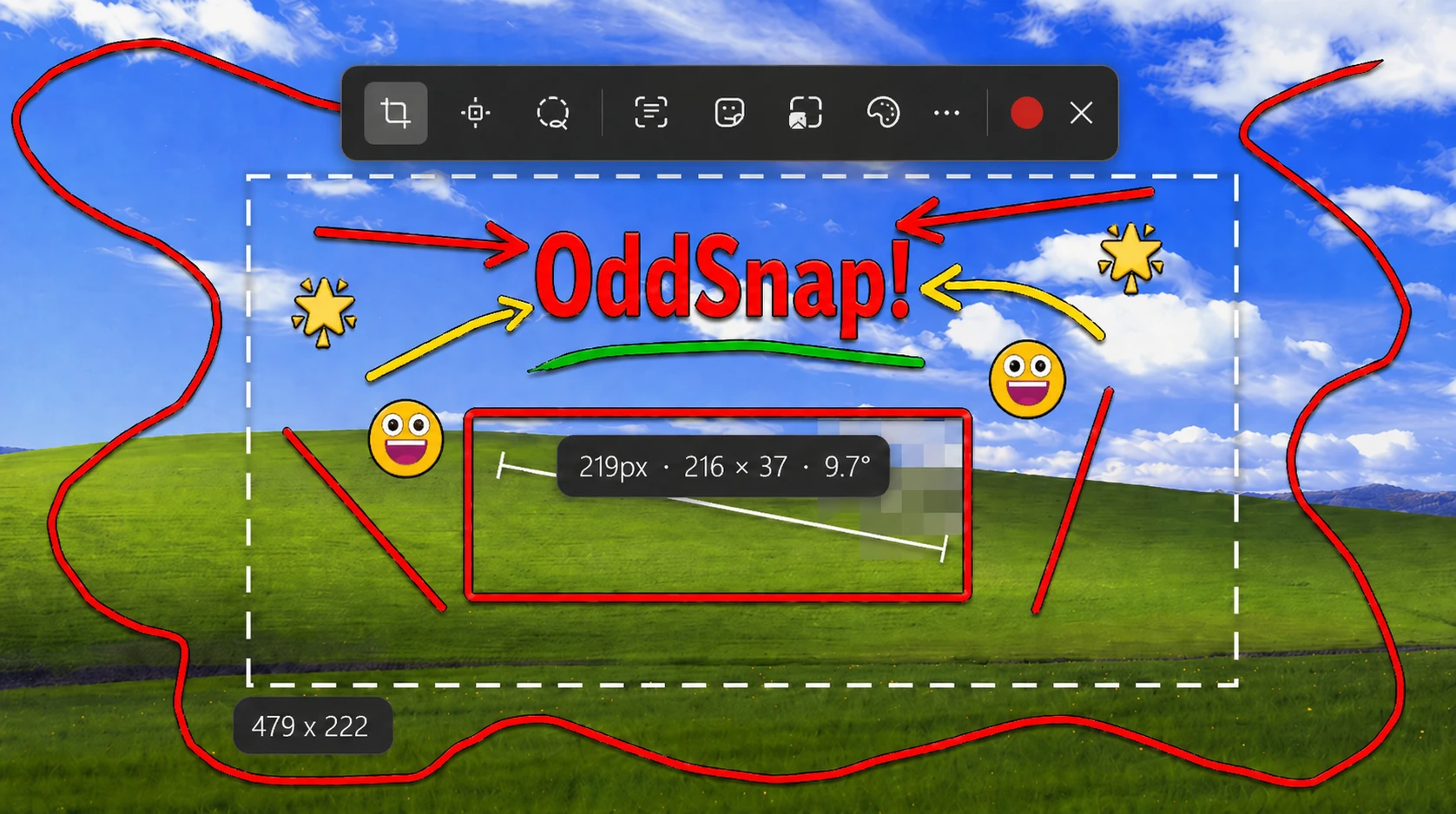 odd-snap 界面截图
