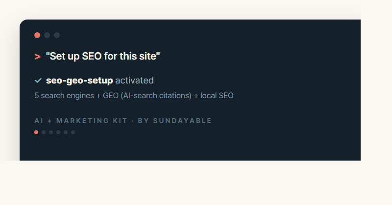 ai-marketing-kit 界面截图