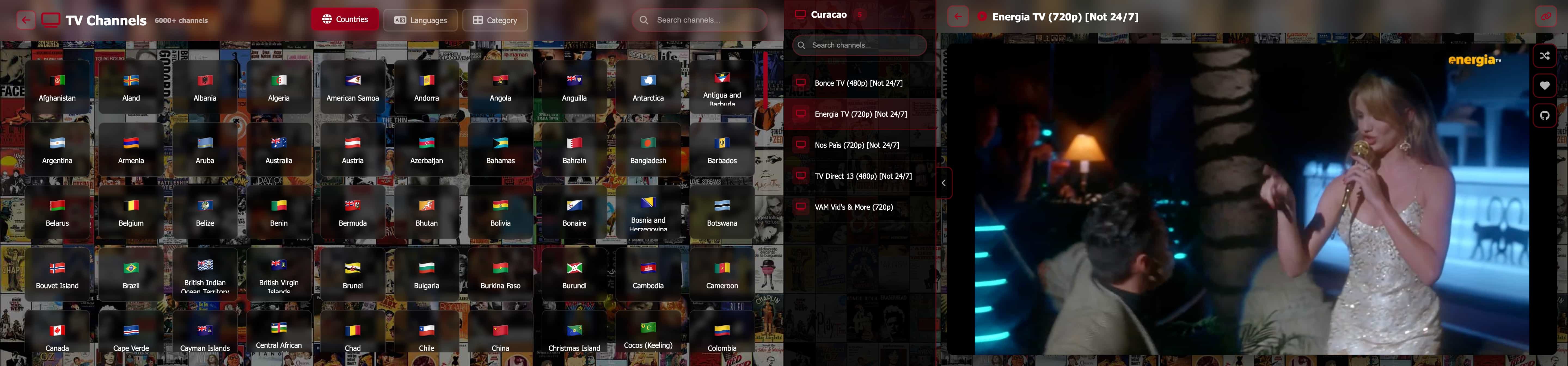 Easy-Web-TV-M3u8 界面截图