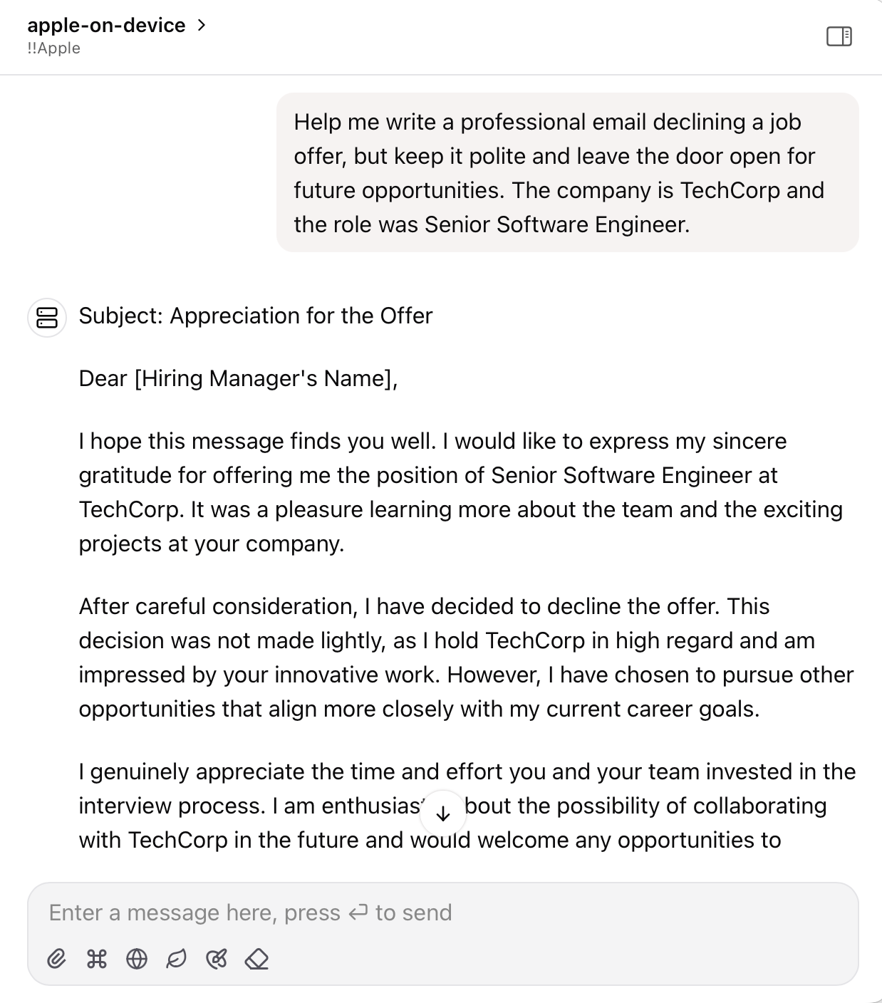 apple-on-device-openai 界面截图