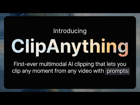 Clip-Anything 主界面