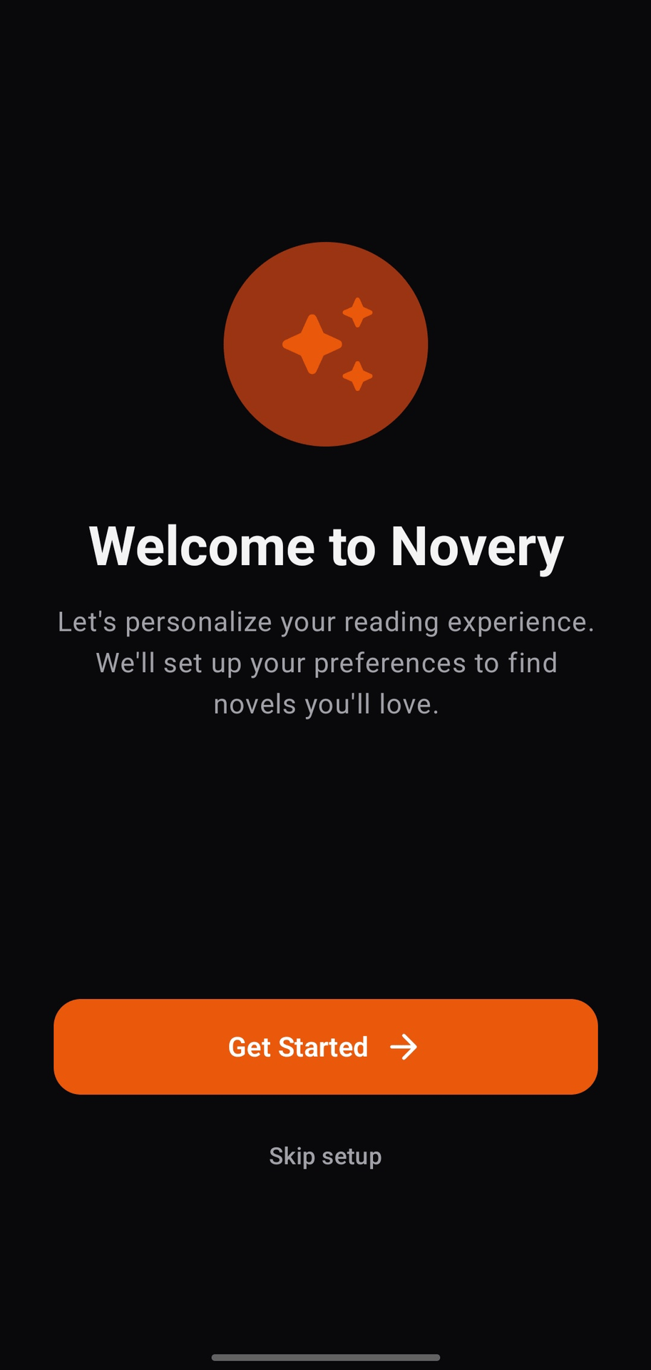 Novery 界面截图