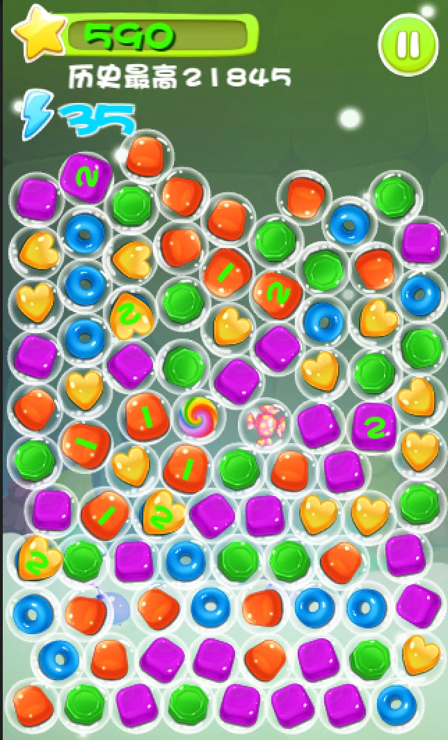 UnityBubbleGame 界面截图