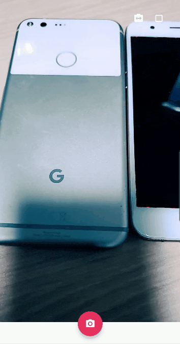 OpenGLCamera2 界面截图